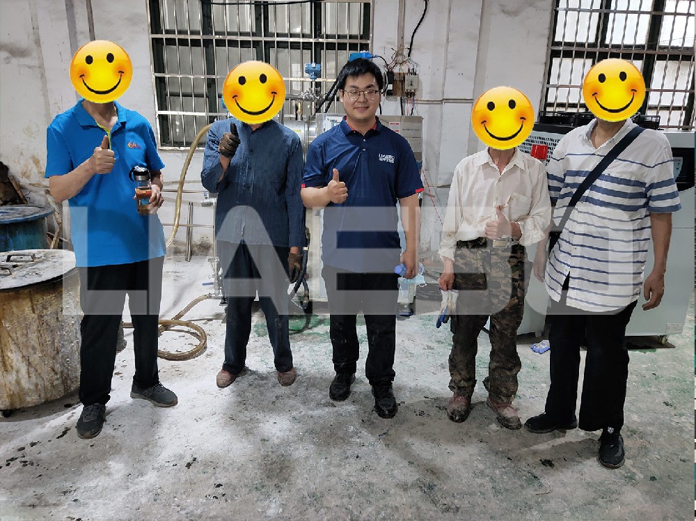 安徽某新材料企業(yè)25L納米砂磨機(jī)調(diào)試成功