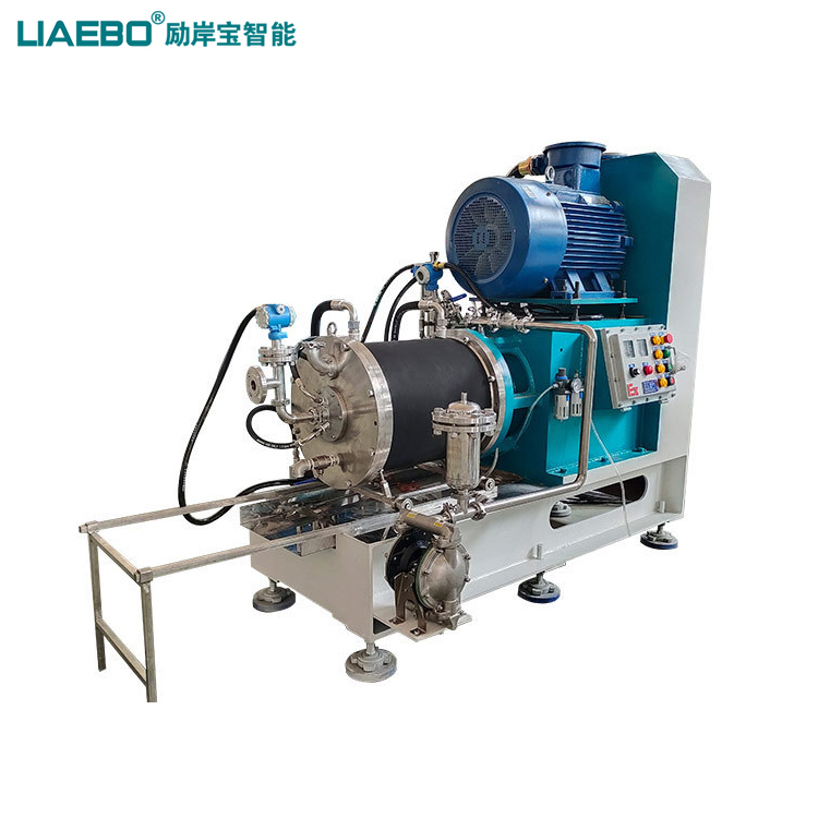 50L陶瓷棒銷(xiāo)式納米砂磨機(jī)
