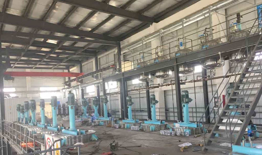 南京油性工業(yè)涂料自動化項目