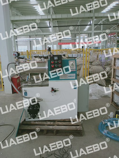 江蘇客戶（色漿）LPSM-20L砂磨機(jī)