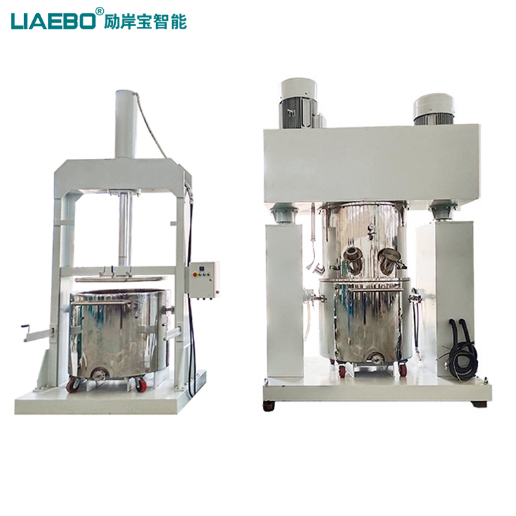 600L龍門式行星攪拌機及配套設(shè)備壓料機