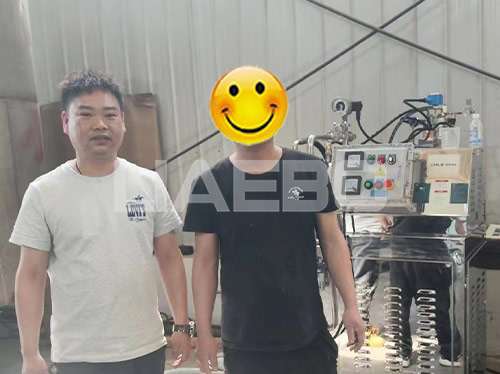 沈陽(yáng)某公司10L棒塊陶瓷砂磨機(jī)項(xiàng)目調(diào)試成功