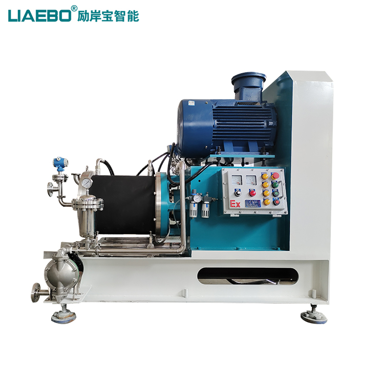 60L棒銷(xiāo)式陶瓷納米砂磨機(jī)