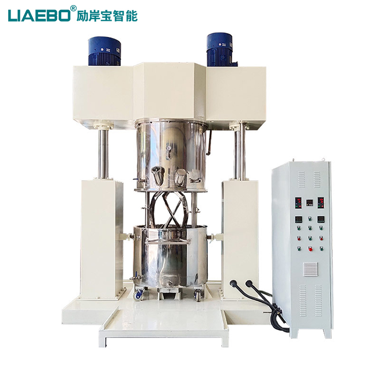 500L龍門式雙行星攪拌機及液壓翻轉(zhuǎn)出料裝置