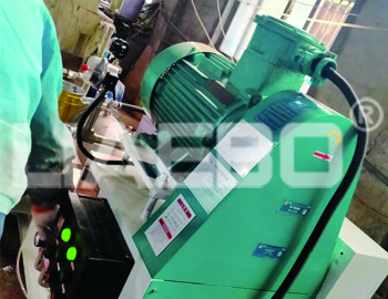 江蘇某染料企業(yè)30L砂磨機